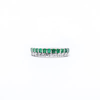 CHURUMBELA ESMERALDA Y DIAMANTE BLANCO