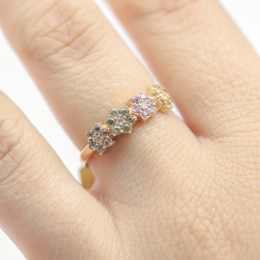 CH ROSETA ZAFIRO ROSA CON BRILL