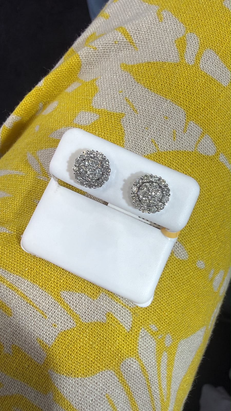 Aretes Redondos de Diamante Natural de 1 ct | Expo Miami, foto 1