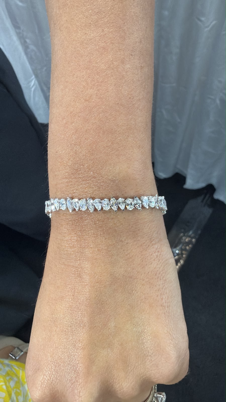 Pulsera Tennis de Diamantes 9.5 ct | Expo Miami, foto 1