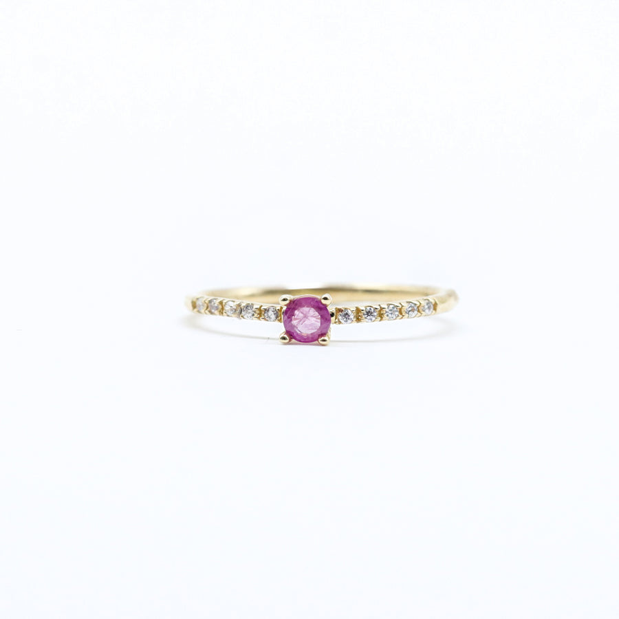 ANILLO RUBI CON CIRC