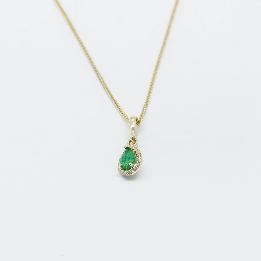 DIJE ESMRALDA CON CIRC